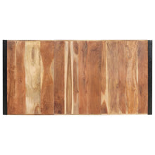 Afbeelding in Gallery-weergave laden, Eettafel 200x100x75 cm massief hout met sheesham afwerking
