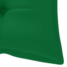Afbeelding in Gallery-weergave laden, Kussen voor schommelstoel 120 cm stof groen
