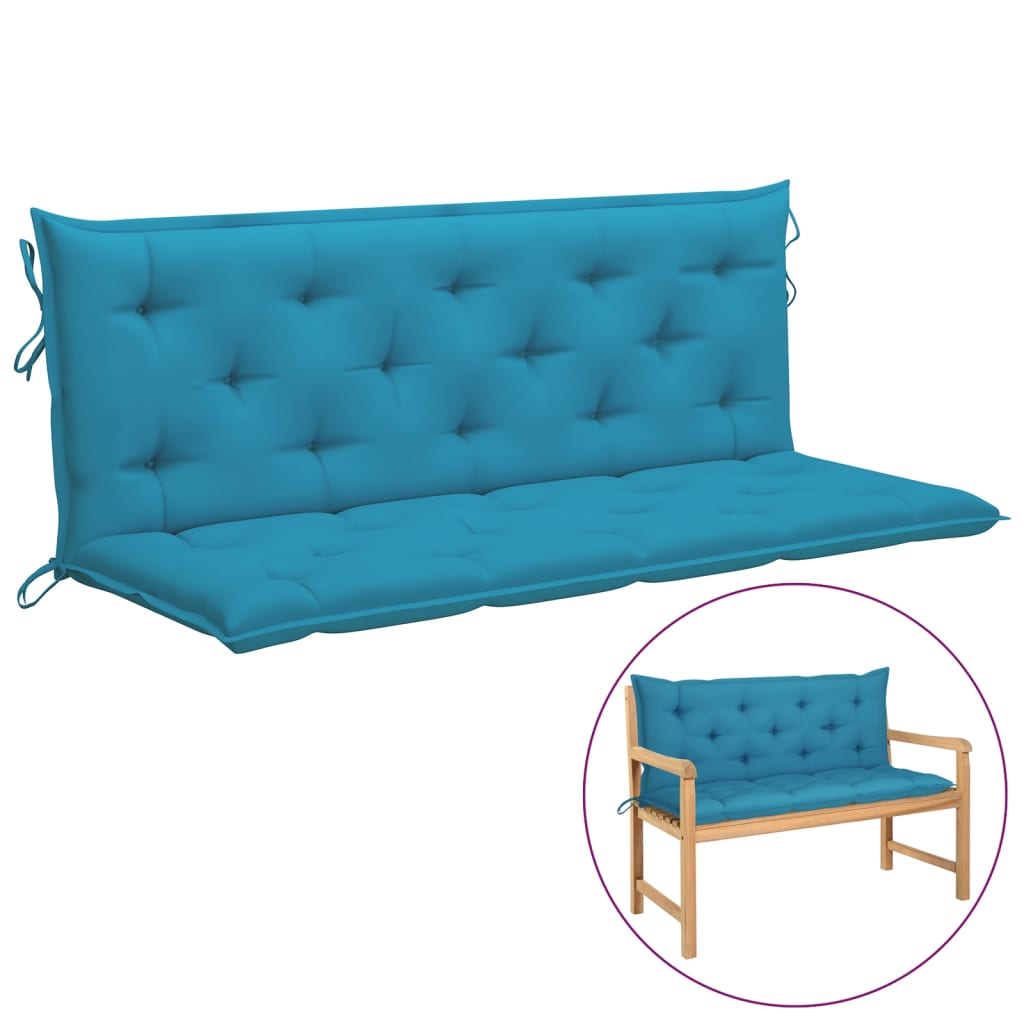 Kussen voor schommelstoel 150 cm stof lichtblauw