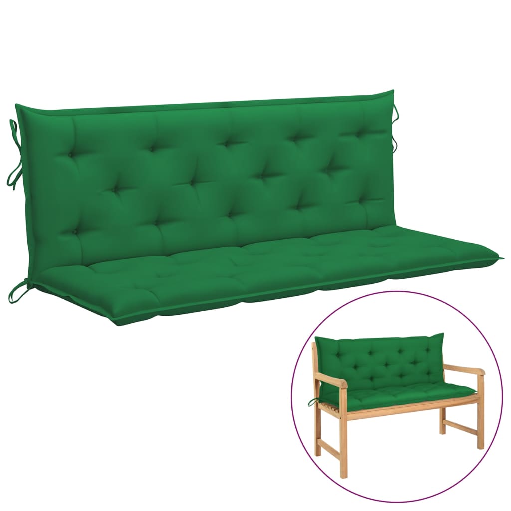 Kussen voor schommelstoel 150 cm stof groen