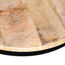 Afbeelding in Gallery-weergave laden, 2-delige Salontafelset rond 40/50 cm ruw mangohout
