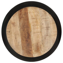 Afbeelding in Gallery-weergave laden, Salontafel 68x68x30 cm massief mangohout zwart
