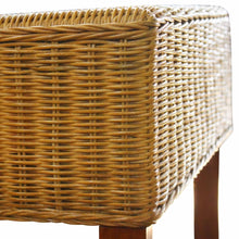 Afbeelding in Gallery-weergave laden, Eetkamerstoelen 6 st natuurlijk rattan bruin
