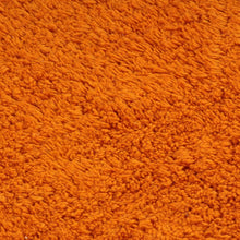 Afbeelding in Gallery-weergave laden, Badmattenset stof oranje 2-delig
