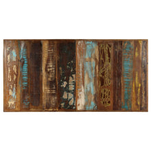 Afbeelding in Gallery-weergave laden, Eettafel 140x70x75 cm massief gerecycled hout
