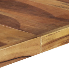 Afbeelding in Gallery-weergave laden, Eettafel 140x140x75 cm massief hout met sheesham afwerking
