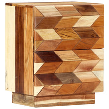 Afbeelding in Gallery-weergave laden, Nachtkastje 40x30x50 cm massief gerecycled hout
