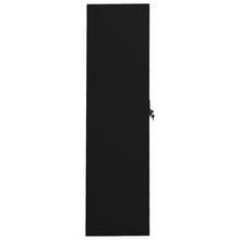 Afbeelding in Gallery-weergave laden, Kledingkast 80x50x180 cm staal zwart
