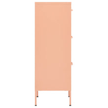 Afbeelding in Gallery-weergave laden, Opbergkast 42,5x35x101,5 cm staal roze
