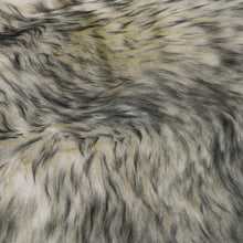 Afbeelding in Gallery-weergave laden, Vloerkleed 60x90 cm schapenvacht gemêleerd donkergrijs
