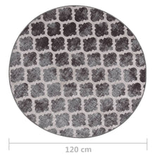 Afbeelding in Gallery-weergave laden, Vloerkleed wasbaar anti-slip ø120 cm meerkleurig
