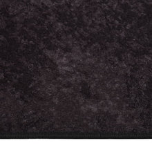 Afbeelding in Gallery-weergave laden, Vloerkleed wasbaar anti-slip 80x300 cm antracietkleurig
