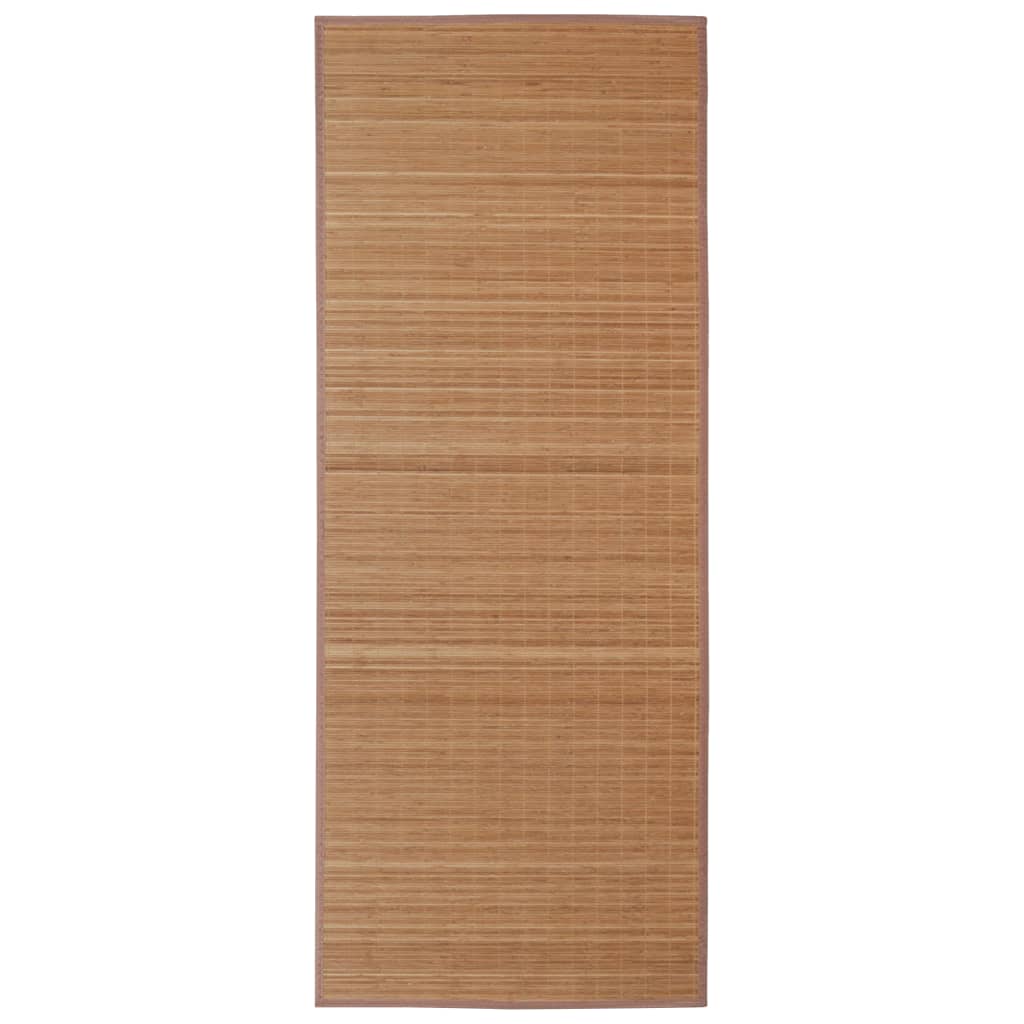 Tapijt 160x230 cm bamboe bruin