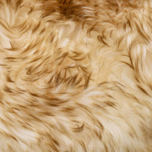 Afbeelding in Gallery-weergave laden, Vloerkleed 60x180 cm schapenvacht gemêleerd bruin
