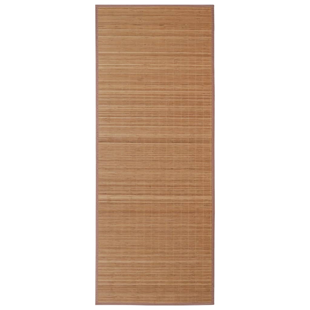 Tapijt 100x160 cm bamboe bruin