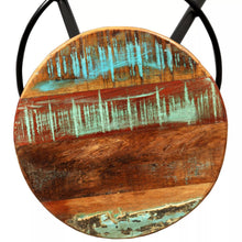 Afbeelding in Gallery-weergave laden, Barkrukken 4 st massief gerecycled hout

