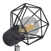 Afbeelding in Gallery-weergave laden, Lamp industrieel met 4 LED&#39;s zwart

