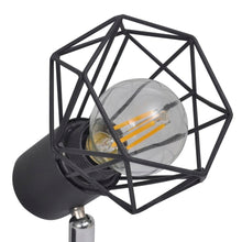 Afbeelding in Gallery-weergave laden, Lamp industrieel met 2 LED&#39;s zwart

