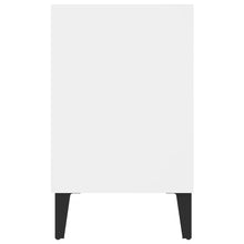 Afbeelding in Gallery-weergave laden, Tv-meubel met metalen poten 103,5x30x50 cm wit

