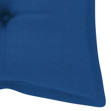 Afbeelding in Gallery-weergave laden, Tuinbankkussen 120x50x7 cm stof blauw
