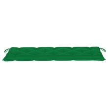Afbeelding in Gallery-weergave laden, Tuinbankkussen 150x50x7 cm stof groen
