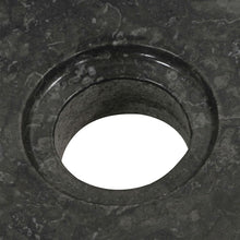 Afbeelding in Gallery-weergave laden, Wastafelkast met marmeren wastafels massief teakhout zwart
