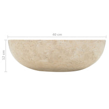 Afbeelding in Gallery-weergave laden, Wastafelkast met marmeren wastafel massief teakhout crème
