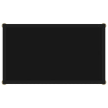 Afbeelding in Gallery-weergave laden, Wandtafel 60x35x75 cm gehard glas zwart

