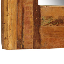 Afbeelding in Gallery-weergave laden, Wandspiegel 60x90 cm massief gerecycled hout
