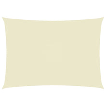 Afbeelding in Gallery-weergave laden, Zonnescherm rechthoekig 3x4,5 m oxford stof crèmekleurig
