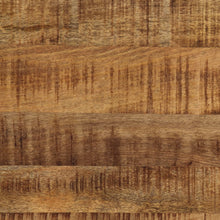 Afbeelding in Gallery-weergave laden, Eettafel 120 cm massief ruw mangohout en staal
