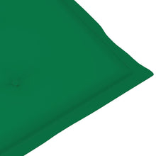 Afbeelding in Gallery-weergave laden, Tuinstoelkussens 4 st 100x50x4 cm groen
