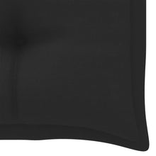 Afbeelding in Gallery-weergave laden, Tuinbankkussen 100x50x7 cm stof zwart
