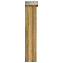 Afbeelding in Gallery-weergave laden, Tuinschuur 36x36x163 cm geïmpregneerd grenenhout
