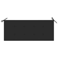 Afbeelding in Gallery-weergave laden, Tuinbankkussen 120x50x3 cm zwart
