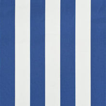 Afbeelding in Gallery-weergave laden, Luifel uittrekbaar 200x150 cm blauw en wit
