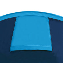 Afbeelding in Gallery-weergave laden, Tent voor 4 personen marineblauw/lichtblauw
