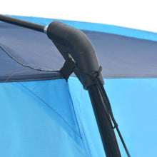 Afbeelding in Gallery-weergave laden, Zwembadtent 590x520x250 cm stof blauw
