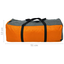 Afbeelding in Gallery-weergave laden, Tent 4-persoons grijs en oranje
