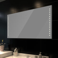 Afbeelding in Gallery-weergave laden, Badkamerspiegel met LEDs 100x60 cm
