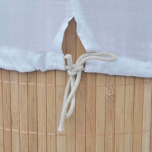 Afbeelding in Gallery-weergave laden, Wasmand rond bamboe natuurlijk
