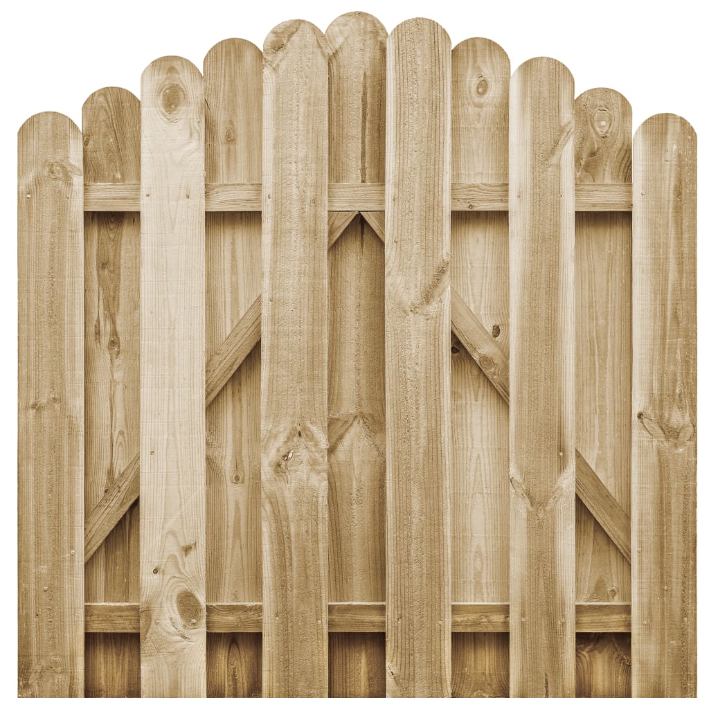 Poort 100x100 cm geïmpregneerd grenenhout