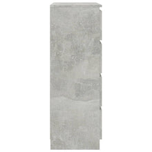 Afbeelding in Gallery-weergave laden, Dressoir 60x35x98,5 cm bewerkt hout betongrijs
