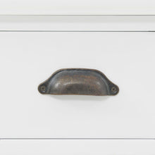 Afbeelding in Gallery-weergave laden, Dressoir met 3 deuren 105x35x77,5 cm MDF en grenenhout
