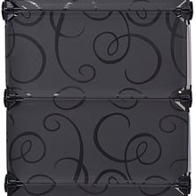 Afbeelding in Gallery-weergave laden, Schoenenkast met 10 ineengrijpende vakken zwart

