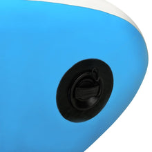 Afbeelding in Gallery-weergave laden, Stand Up Paddleboardset opblaasbaar 305x76x15 cm blauw
