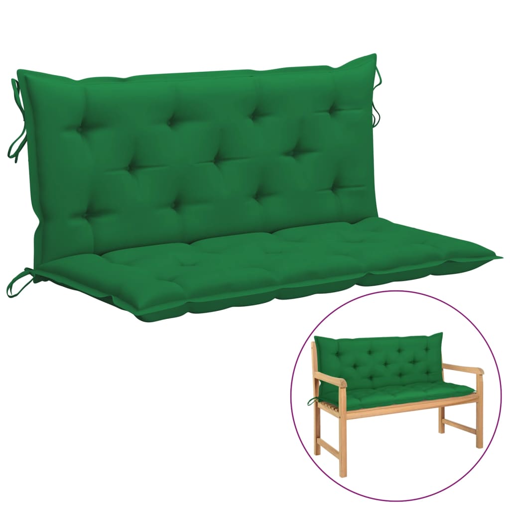 Kussen voor schommelstoel 120 cm stof groen