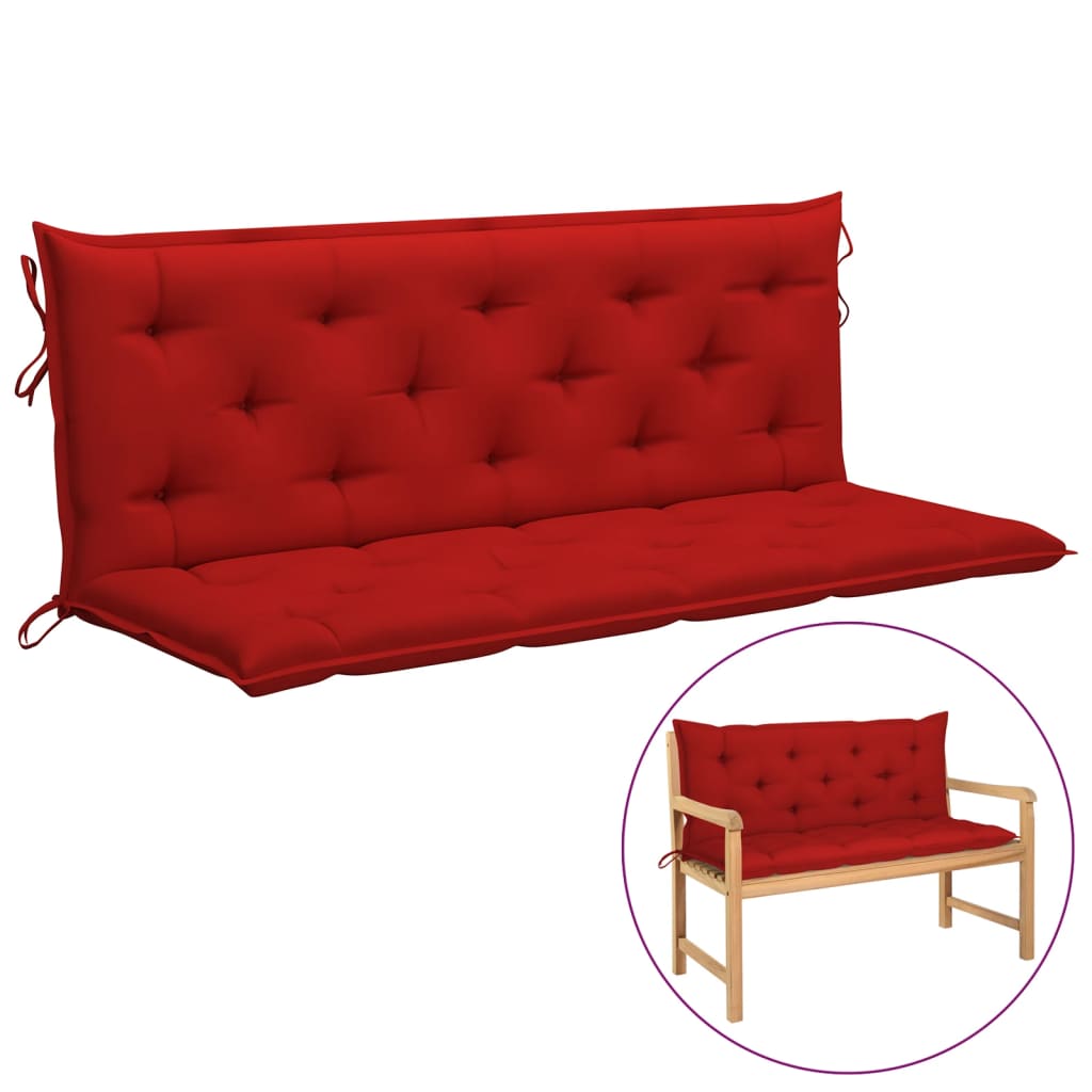 Kussen voor schommelstoel 150 cm stof rood