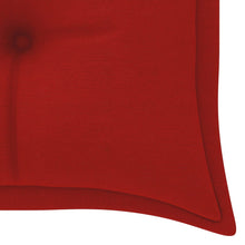 Afbeelding in Gallery-weergave laden, Kussen voor schommelstoel 150 cm stof rood

