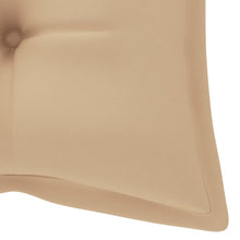 Afbeelding in Gallery-weergave laden, Kussen voor schommelstoel 120 cm stof beige
